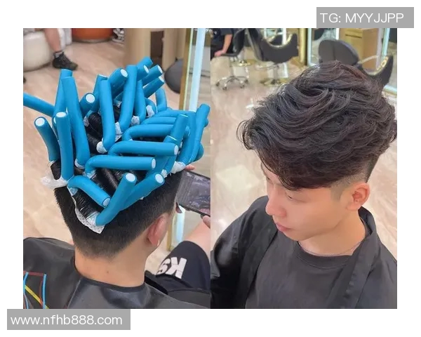 冷烫机器理发店专用足球明星系列打造时尚潮流发型新风尚